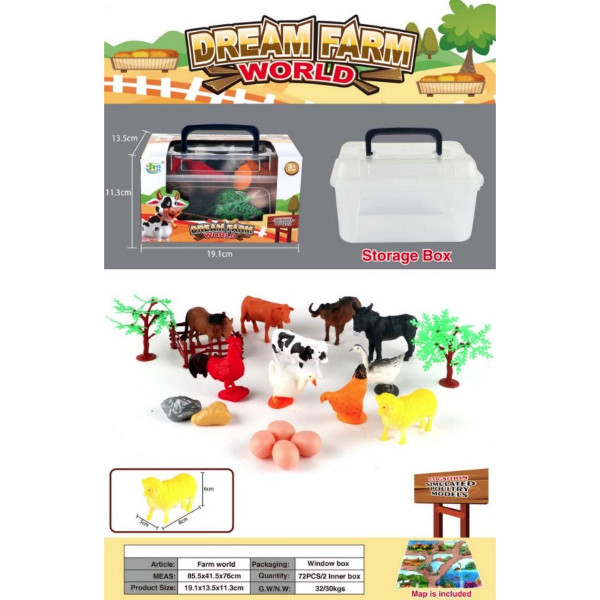 CROCO_TOYS ZIVOTINJE SET TEZ32875 