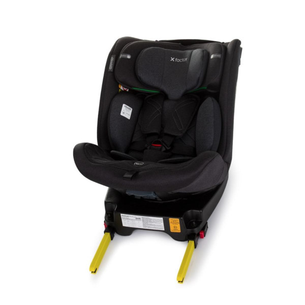 CHIPOLINO AUTOSJEDALICA X FACTOR I-SIZE 40-150CM ISOFIX 360 OBSIDIAN STKXF0241OB 