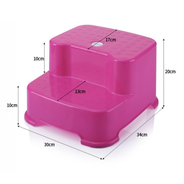 CHIPOLINO PLATFORMA I STEPENICA BABYUP PINK PZSBU0202PI 