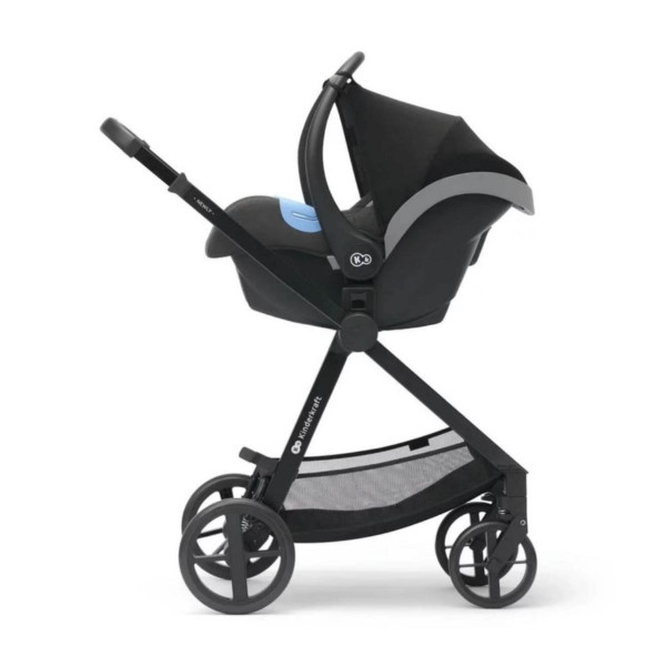 KINDERKRAFT KOLICA 3U1 NEWLY MINK PRO CLASSIC BLACK 43205 