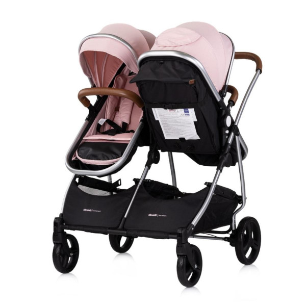 CHIPOLINO KOLICA DUO SMART PINK MARSHMELLOW KBDS02506PM 