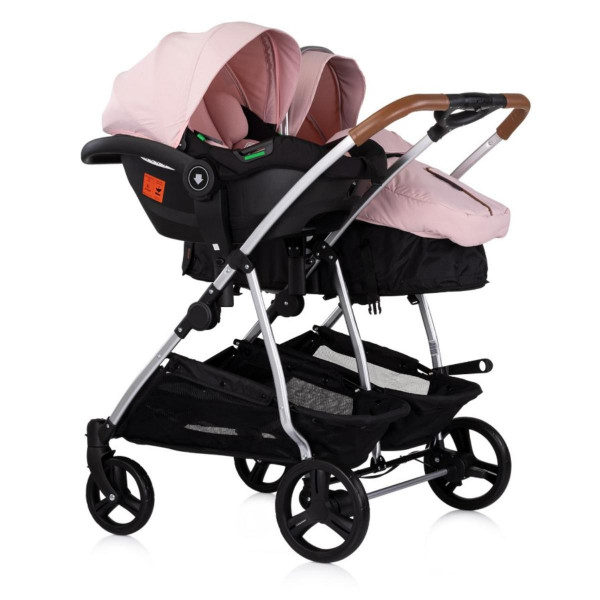 CHIPOLINO AUTOSJEDALICA DUO SMART PINK MARSHMELLOW STKDS0256PM 