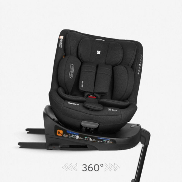 KIKKA BOO AUTOSJEDALICA I-SECURE I-SIZE BLACK 31002100073 
