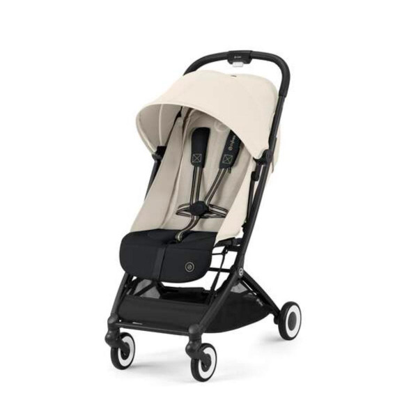 CYBEX KOLICA ORFEO BLK CANVAS WHITE LIGHT BEIGE 524000355 