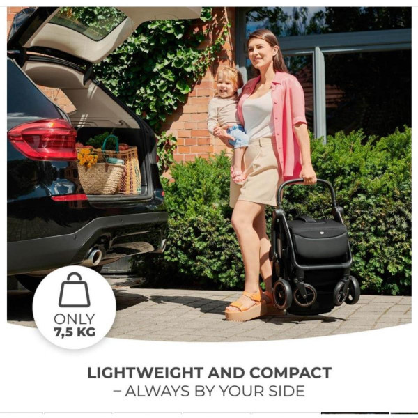 KINDERKRAFT KOLICA APINO RAVEN BLACK 41723 