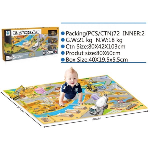 CROCO_TOYS TEPIH SET 80X60 SP999743 