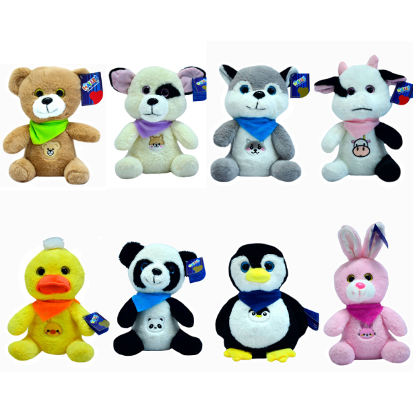 CROCO_TOYS ZIVOTINJE PLIS MIX PL62557 