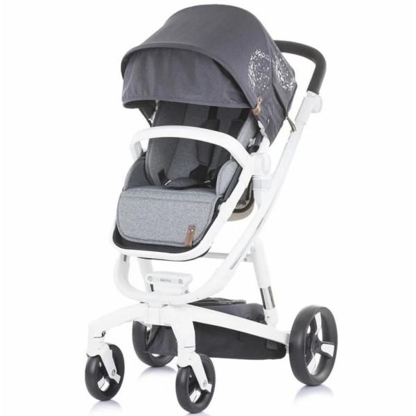 CHIPOLINO KOLICA ELECTRA WHITE FRAME SILVER 3U1 