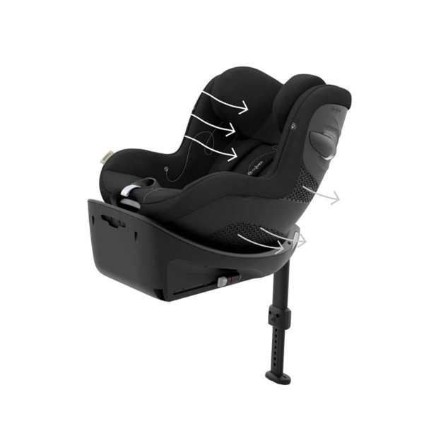 CYBEX AUTOSJEDALICA SIRONA G I-SIZE PLUS MOON BLACK I BAZA ZA AUTOSJEDALICU G BLACK 