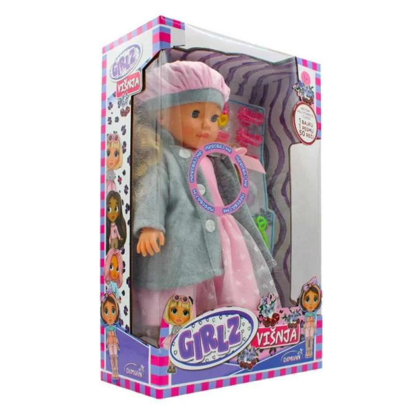 CROCO_TOYS DI1310SB BAMBOLINA VISNJA RIJECI PJESMICE I PRICE 27509 