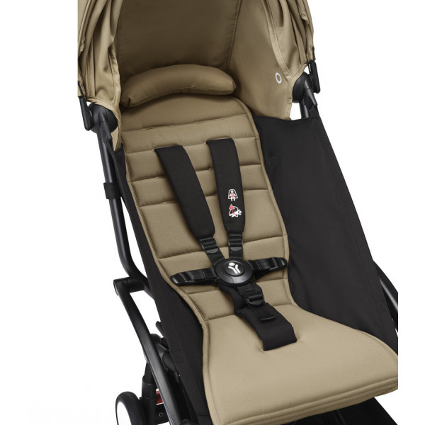 STOKKE YOYO3 SASIJA/KONSTRUKCIJA BLACK I SPORTSKO SJEDISTE 6+ COLOR PACK TOFFEE 
