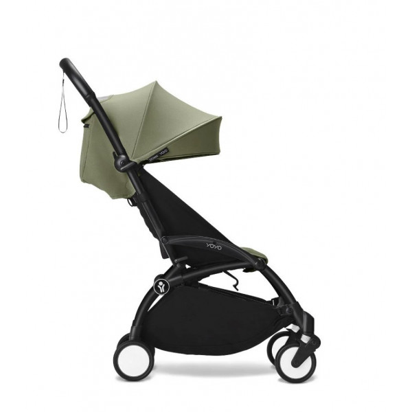 STOKKE YOYO3 SASIJA/KONSTRUKCIJA BLACK I SPORTSKO SJEDISTE 6+ COLOR PACK OLIVE 