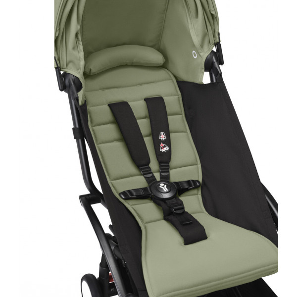 STOKKE YOYO3 SASIJA/KONSTRUKCIJA BLACK I SPORTSKO SJEDISTE 6+ COLOR PACK OLIVE 