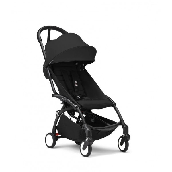 STOKKE YOYO3 SASIJA/KONSTRUKCIJA BLACK I SPORTSKO SJEDISTE 6+ COLOR PACK BLACK 