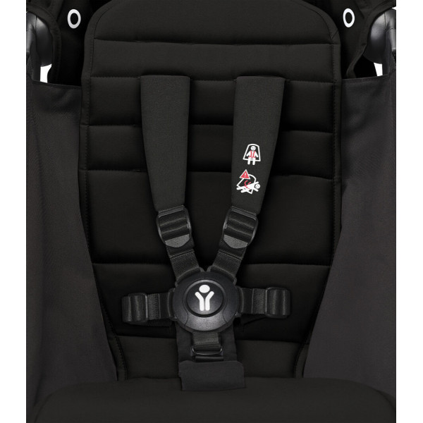 STOKKE YOYO3 SASIJA/KONSTRUKCIJA BLACK I SPORTSKO SJEDISTE 6+ COLOR PACK BLACK 