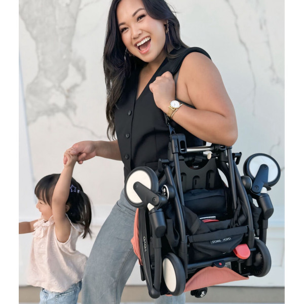 STOKKE YOYO3 SASIJA/KONSTRUKCIJA BLACK I SPORTSKO SJEDISTE 6+ COLOR PACK GINGER 