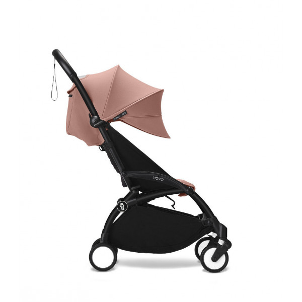 STOKKE YOYO3 SASIJA/KONSTRUKCIJA BLACK I SPORTSKO SJEDISTE 6+ COLOR PACK GINGER 