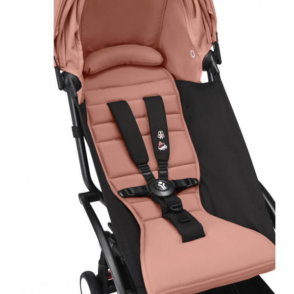 STOKKE YOYO3 SASIJA/KONSTRUKCIJA BLACK I SPORTSKO SJEDISTE 6+ COLOR PACK GINGER 