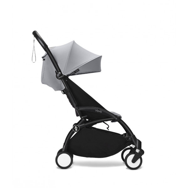 STOKKE YOYO3 SASIJA/KONSTRUKCIJA BLACK I SPORTSKO SJEDISTE 6+ COLOR PACK STONE 