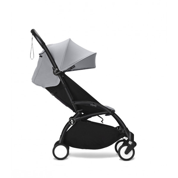 STOKKE YOYO3 SASIJA/KONSTRUKCIJA BLACK I SPORTSKO SJEDISTE 6+ COLOR PACK STONE 