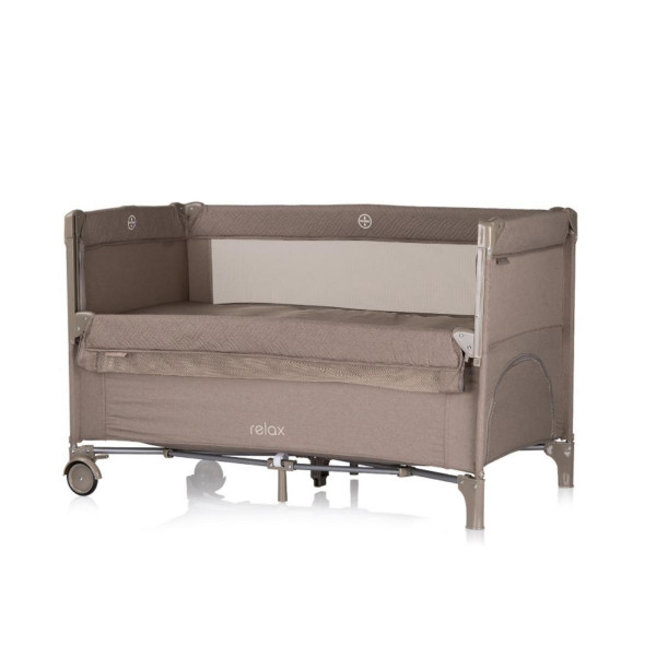 CHIPOLINO VIKEND KREVET RELAX TIRAMISU LINEN KOSIRE253TR 