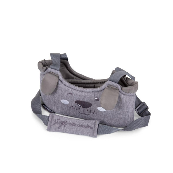 CHIPOLINO POJAS ZA PROHODAVANJE 1ST STEPS GRAPHITE LINEN KPRS02301GT