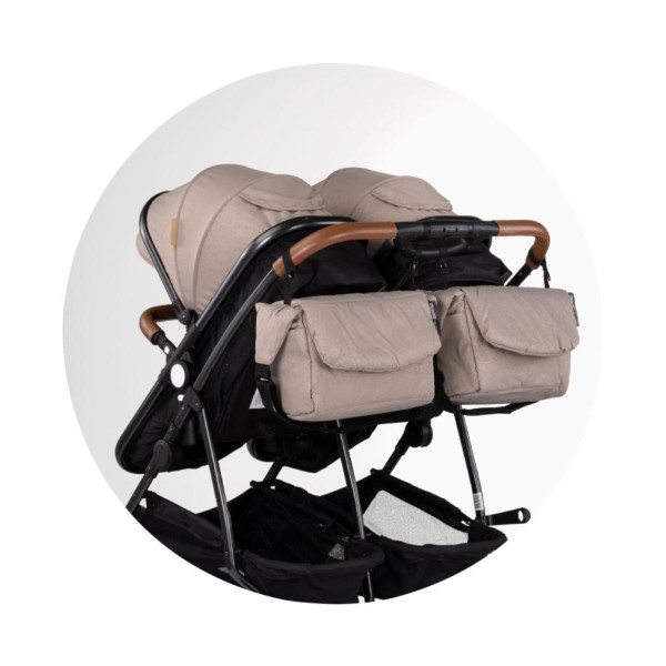 CHIPOLINO KOLICA DUO SMART TIRAMISU 3U1