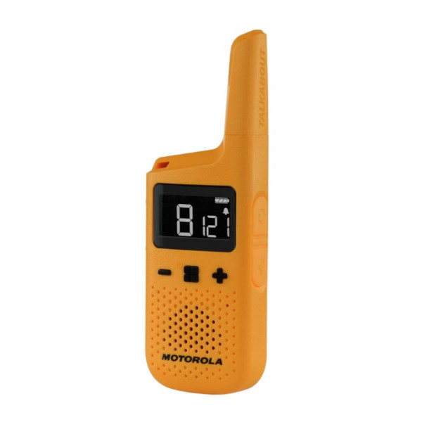 MOTOROLA RADIO STANICA WALKIE 2 KOMADA T72 ORANGE SA PUNJACEM 59T72BLUEPACK 