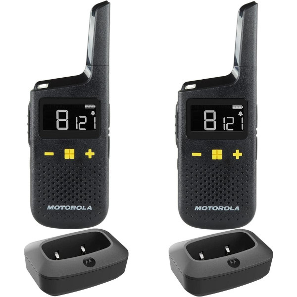 MOTOROLA RADIO STANICA WALKIE T82 EXTREME TWIN PACK BLACK YELLOW 59T82EXPACK 