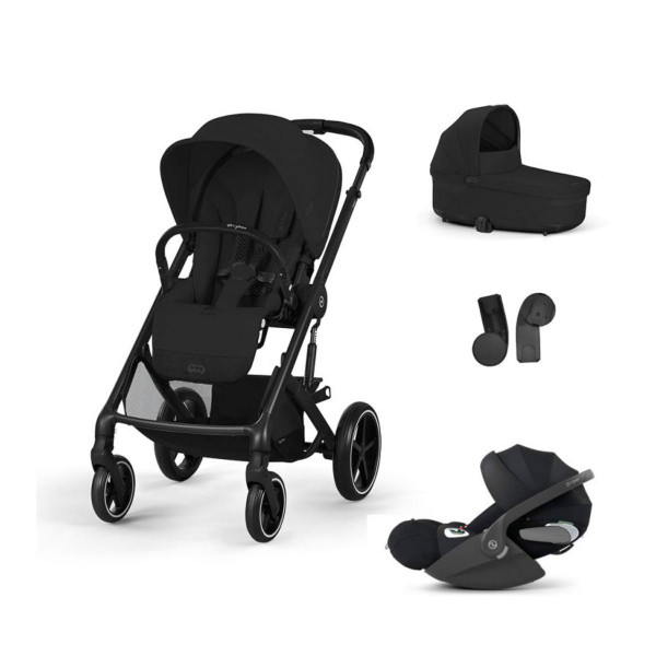 CYBEX BALIOS KOLICA LUX BLK 3U1 TS CLOUD G BA MOON BLACK - ONE BOX - 524002517 