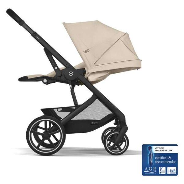 CYBEX BALIOS KOLICA LUX BLK 3U1 TS CLOUD G BA ALMOND BEIGE - ONE BOX 524002549 