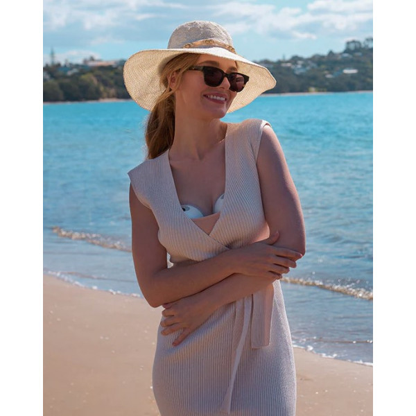 MOMCOZY SET - IZDAJALICA M5 I GRUDNJAK ZA DOJENJE FLORAL NURSING 