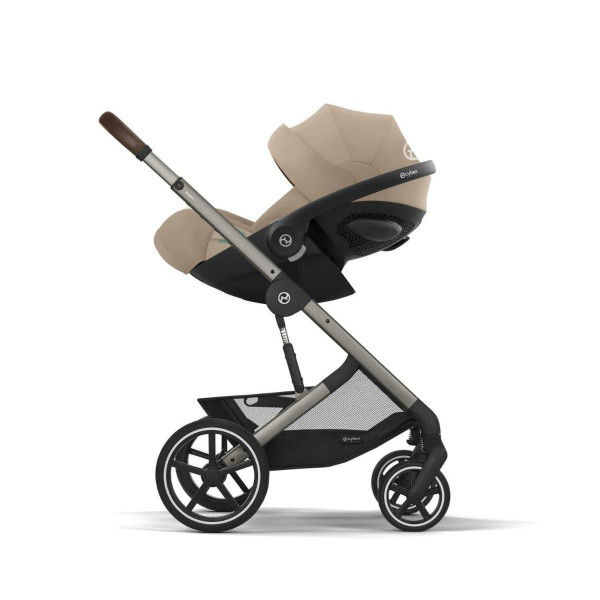 CYBEX KOLICA BALIOS 4U1 ALMOND BEIGE I BAZA ZA AUTOSJEDALICU G BLACK 