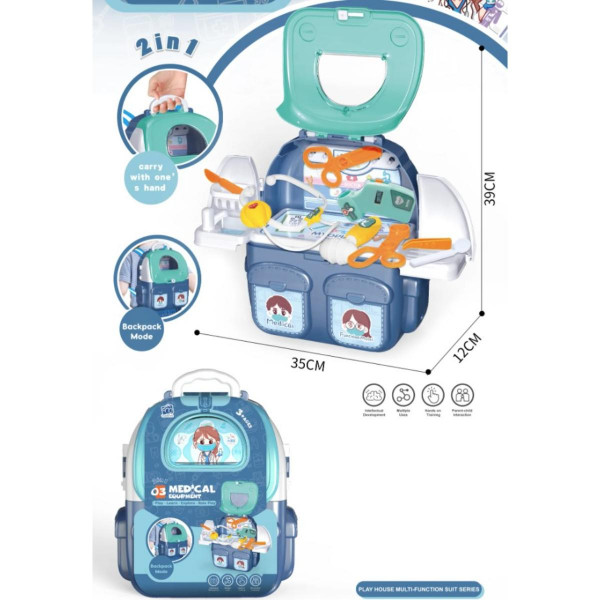 CROCO_TOYS DOKTOR SET 2U1 HSP1235809 