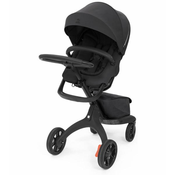 STOKKE XPLORY KOLICA RICH BLACK I  GRATIS KORPA RICH BLACK 