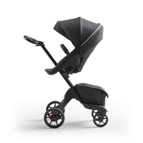 STOKKE XPLORY KOLICA RICH BLACK I  GRATIS KORPA RICH BLACK 