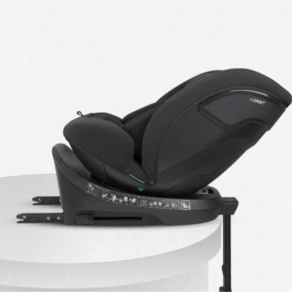 KIKKA BOO AUTOSJEDALICA I-ORBIT I-SIZE BLACK 2025 31002100085 