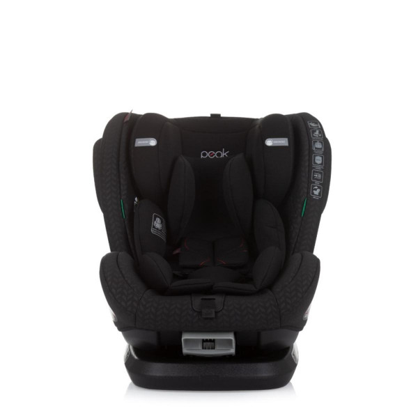 CHIPOLINO AUTOSJEDALICA ISOFIX 360 PEAK OBSIDIAN STKPK02401OB 