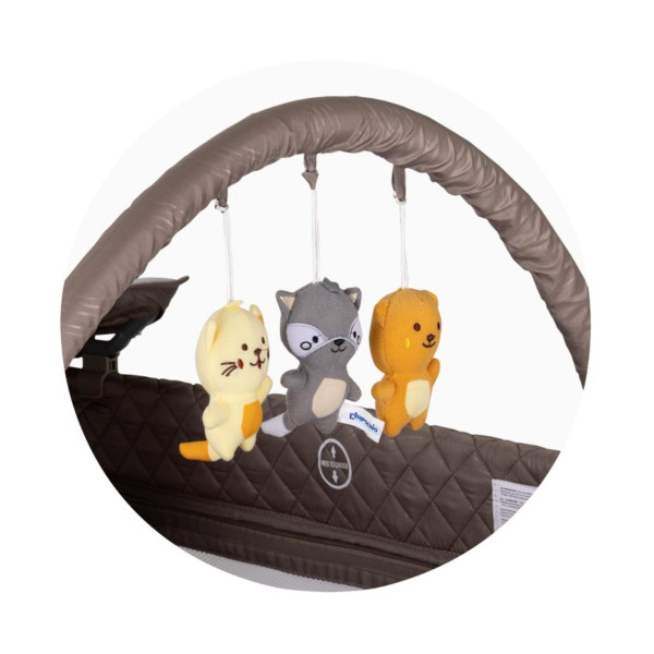 CHIPOLINO VIKEND KREVET LUNA TIRAMISU KOSILU251TR 
