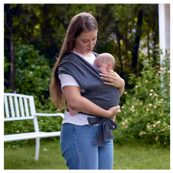 MOMCOZY KENGUR NOSILJKA GREY CR001-GR00NB-A M20SSCJ01 