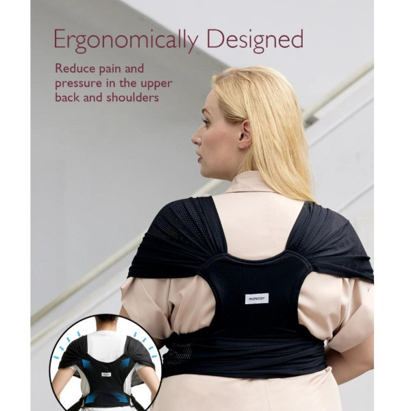 MOMCOZY KENGUR NOSILJKA BLACK CR001-BL00NB-A M20SSCJ01 