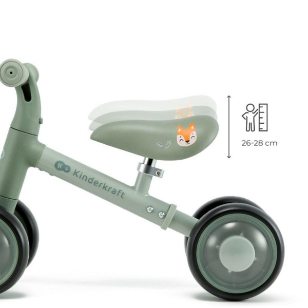 KINDERKRAFT BICIKL CUTIE FLASH GREEN 49628 