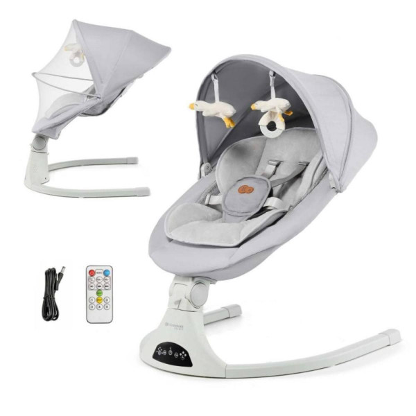KINDERKRAFT NJANJALICA TULSY GREY 49623 