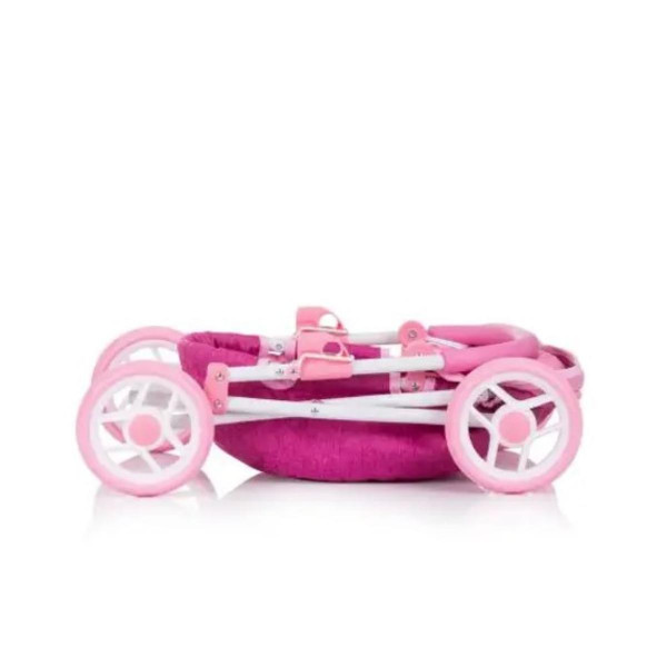 CHIPOLINO KOLICA ZA LUTKE DAISY PINK LINEN KZKDZ02402PP 