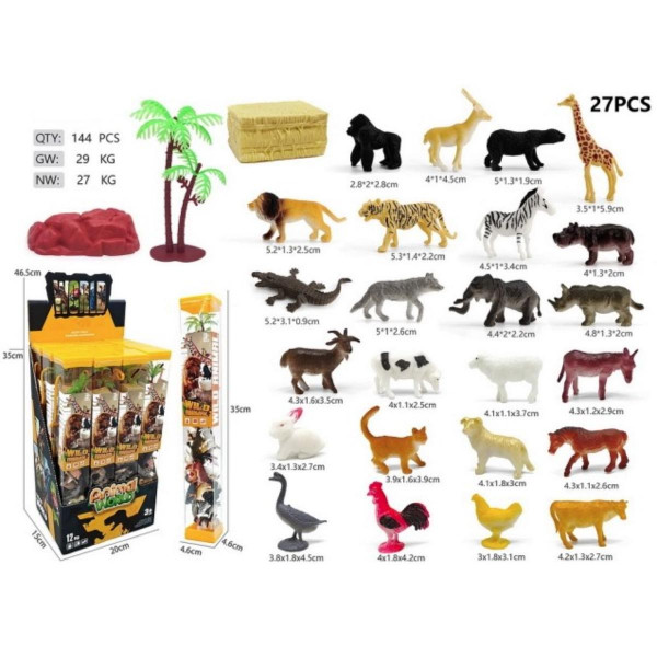 CROCO_TOYS ZIVOTINJE SET TEZ32354 