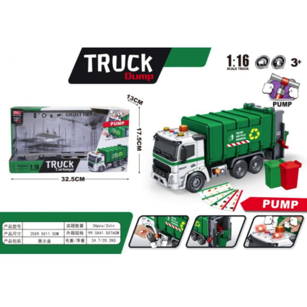 CROCO_TOYS KAMION KOMUNALNI TAG87575 