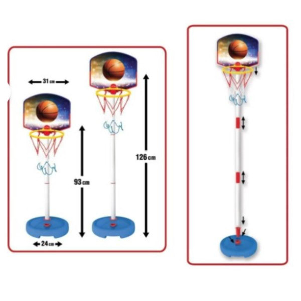 CROCO_TOYS KOSARKA SET MALA 03650 