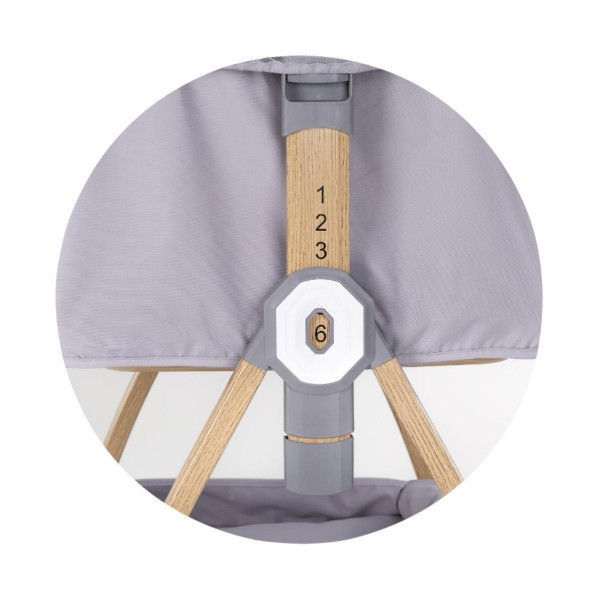 CHIPOLINO KOLIJEVKA CHARISMA PLATINUM/WOOD+WHEELS KOSCA0262PL 