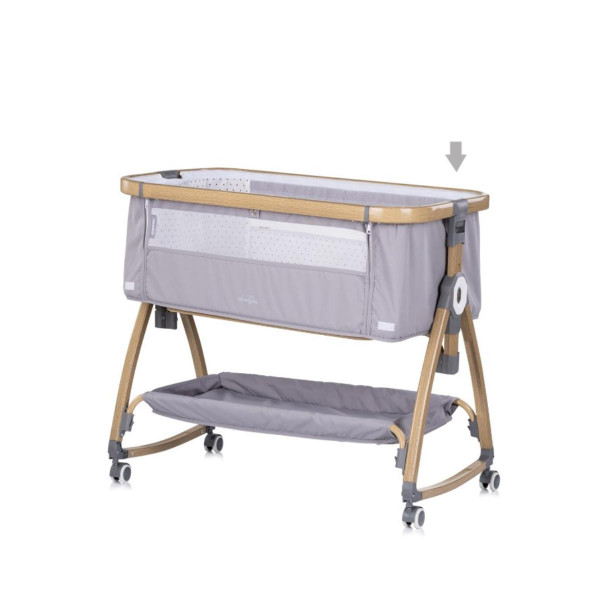 CHIPOLINO KOLIJEVKA CHARISMA PLATINUM/WOOD+WHEELS KOSCA0262PL 