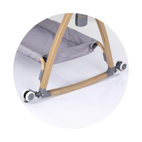 CHIPOLINO KOLIJEVKA CHARISMA PLATINUM/WOOD+WHEELS KOSCA0262PL 